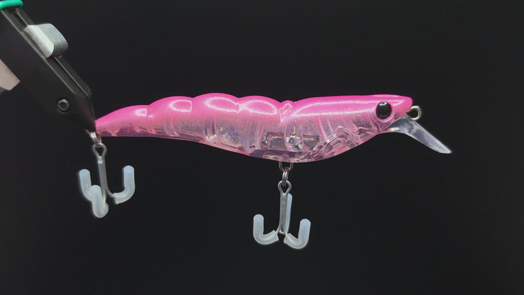 Pink Shrimp Hard Lure