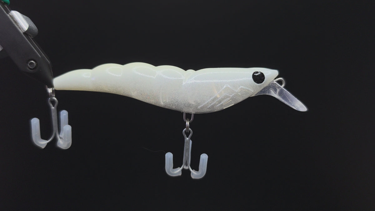 White Pearl Shrimp Hard Lure